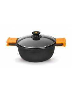 CACEROLA ALTA EFFICIENT C/ TAPA ALUM. FUND. INDUC. 32 CM