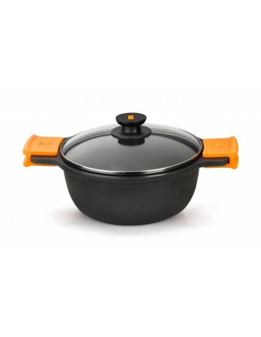 CACEROLA ALTA EFFICIENT C/ TAPA ALUM. FUND. INDUC. 32 CM