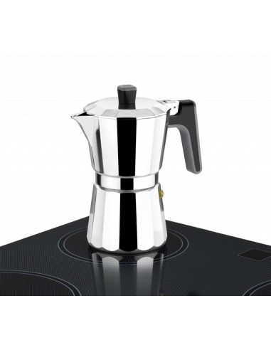 CAFETERA ALUM. PERFECTA FULL INDUCTION  6 TAZAS