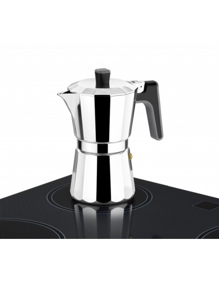 CAFETERA ALUM. PERFECTA FULL INDUCTION  9 TAZAS