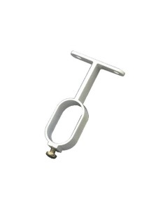SOPORTE TUBO ARMARIO CENTRAL MOD. 8 30X15 NIQUEL