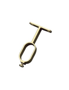 SOPORTE TUBO ARMARIO CENTRAL MOD. 8 30X15 ORO
