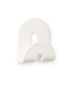 COLGADOR ADHESIVO CALMA 2182-2 BLANCO