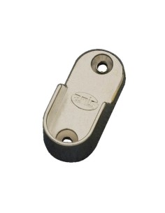 SOPORTE TUBO ARMARIO MOD.7 NIQUEL 30X15