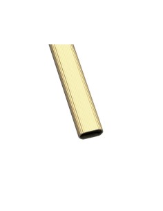 TUBO DORADO OVAL 30X15 1MT 18434