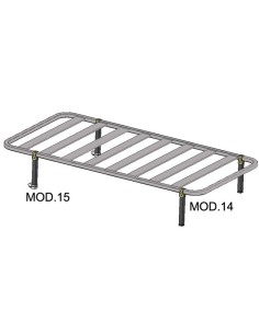 PATA SOMIER MOD. 14 S/ RUEDA 30 X 250 MM 12189 2