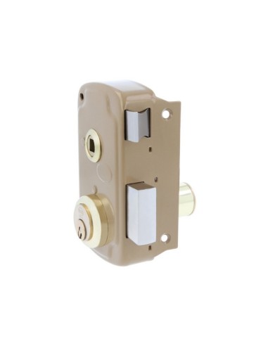 CERRADURA SOBREP. MOD. 75UN 70 IZQ ESMALTADO ORO 23549