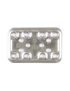 PLACA MOD. 500 - 160X50 A. INOX 12157