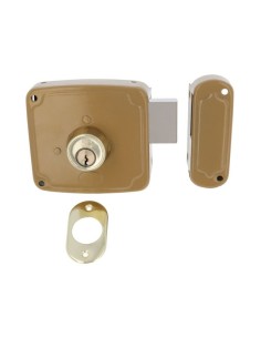 CERRADURA SOBREP. MOD. 72PU  80 DCHA ESMALTADO ORO 23309