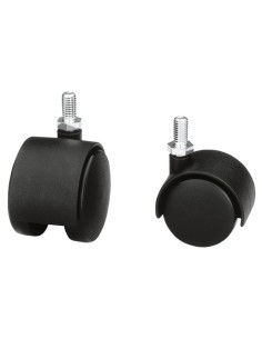 RUEDA GIRATORIA MOD. 1501-40 NYLON NEGRO 6200