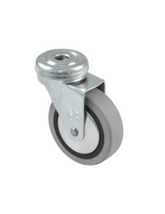RUEDA GIRATORIA MOD. 2504-50 GOMA GRIS 6730