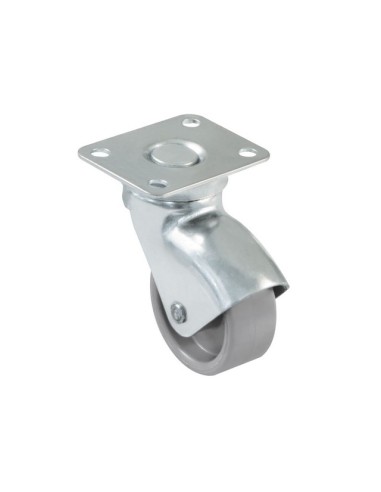 RUEDA GIRATORIA MOD. 2506-25 NYLON GRIS 6733