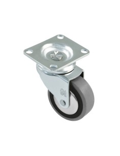 RUEDA GIRATORIA MOD. 2510-60 GOMA GRIS 6741