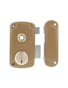 CERRADURA SOBREP. MOD. 75UN  60 DCH ESMALTADO ORO 23546