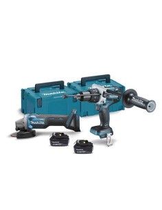 COMBO DLX2130TJ2 DGA504Z + DHP481 18V 5Ah 2 BAT LI 2