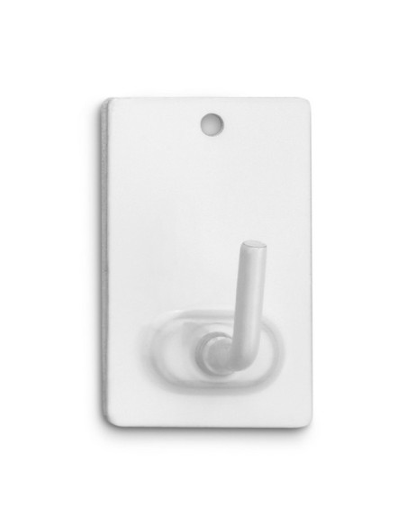 COLGADOR ADHESIVO 2040-2 BLANCO - 2UD
