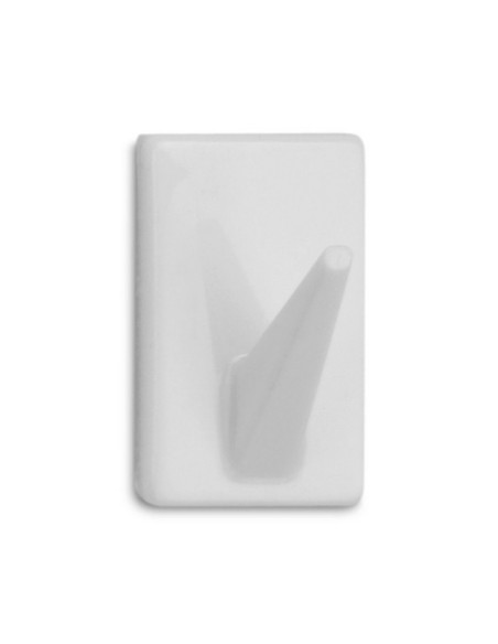 COLGADOR ADHESIVO 2075-2 BLANCO - 4UD