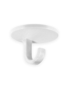 COLGADOR ADHESIVO 2179-2 BLANCO - 4UDS