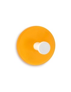 COLGADOR ADHESIVO 2311 NARANJA (2 UD)