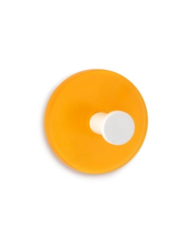 COLGADOR ADHESIVO 2311 NARANJA (2 UD)
