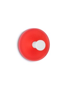 COLGADOR ADHESIVO 2311 ROJO (2 UD)