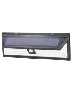 APLIQUE SOLAR LED NEGRO 10 W C/ SENSOR