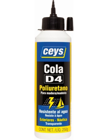 COLA D4 POLIURETANO 250 GR 501617