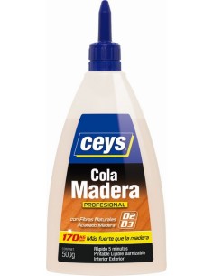 COLA MADERA PROF. BIBERON 500GR 501619