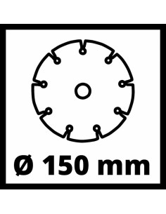 ROZADORA TE-MA 1700 4350740 1700W DISCO DE 150 mm 2