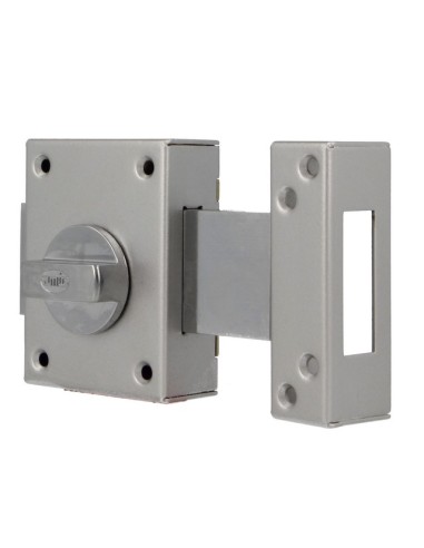 CERRADURA MOD. 85 ESMALTADO PLATA 15891