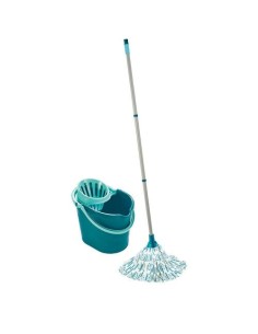 SET FREGONA CLASSIC COMPLETA CUBO+ ESCURRIDOR+MOPA LEIHFEIT LH-56792 2