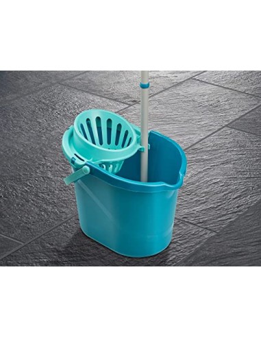 SET FREGONA CLASSIC COMPLETA CUBO+ ESCURRIDOR+MOPA LEIHFEIT LH-56792