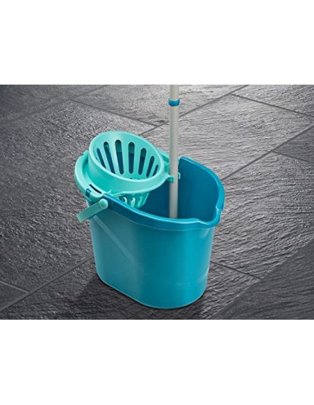 SET FREGONA CLASSIC COMPLETA CUBO+ ESCURRIDOR+MOPA LEIHFEIT LH-56792