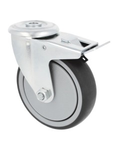 RUEDA GIRATORIA MOD. 2531-100 C/ FRENO 23041