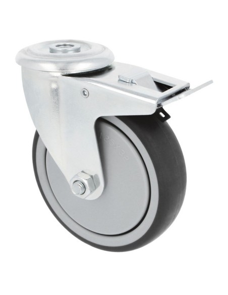 RUEDA GIRATORIA MOD. 2531-100 C/ FRENO 23041