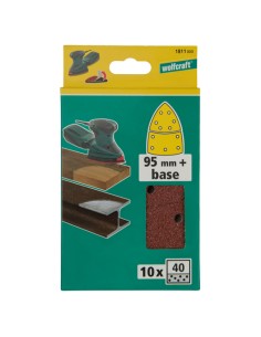 LIJA VELCRO PRIO 10 UNDS GR 40 95MM 1811000 2
