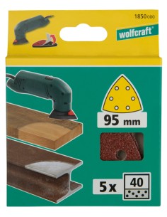 LIJA VELCRO DELTA 95 MM GR 40 1850000 2