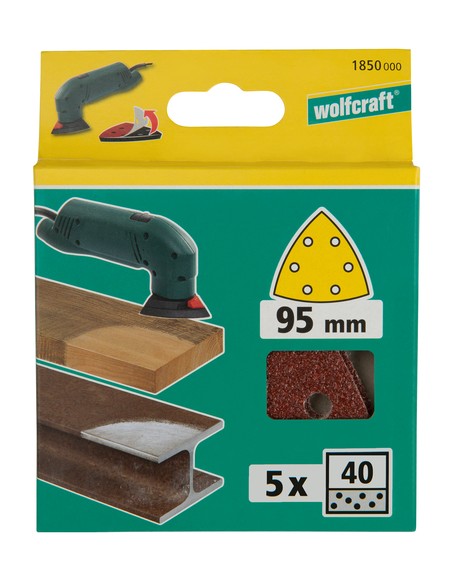LIJA VELCRO DELTA 95 MM GR 40 1850000