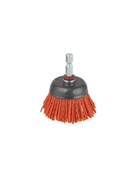 CEPILLO COPA NYLON ESPIGA 6 MM-65 MM 1506000