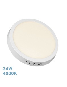 DOWNLIGHT SUPERFICIE THULITA 24W 4000K BLANCO 1920LM ABRILA
