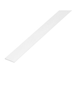 PLETINA ALUMINIO BLANCA 20X3 MM 2,5MT 20697