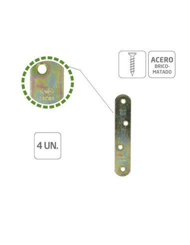 PLACA RECTA MOD. 2 BICRO. 100 MM