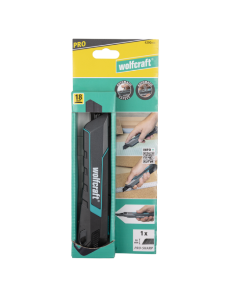 CORTADOR CUTTER PRO SAFETY 18 MM 4290000