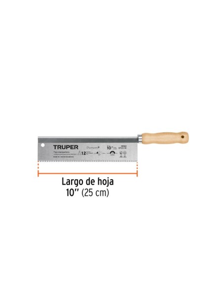SERRUCHO EBANISTA 250 MM 18164