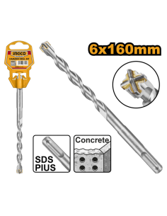 BROCA WIDIA 4 PUNTAS  6 X 160 MM SDS-PLUS 1228