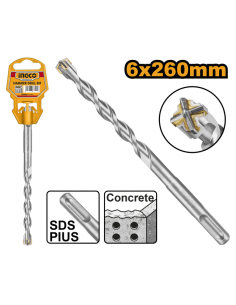 BROCA WIDIA 4 PUNTAS  6 X 260 MM SDS-PLUS 1230