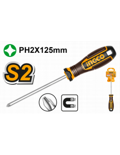 DESTORNILLADOR PHILLIPS PH2X125mm HSDPH2125  0244