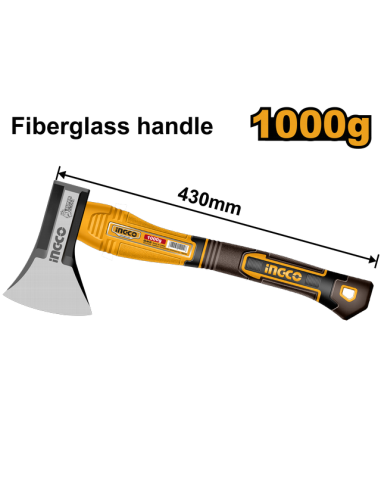 HACHA  C/ MANGO FIBRA 1000Gr HAX0811000 1284
