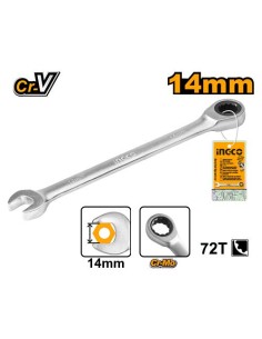 LLAVE COMBINADA CARRACA 14 MM HCSPAR141 0830