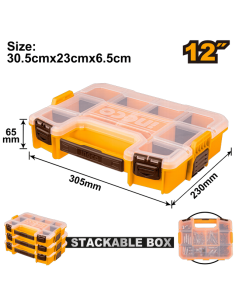 ORGANIZADOR PLASTICO 30.5cmx23cmx6.5cm 12" PBX1211 1049